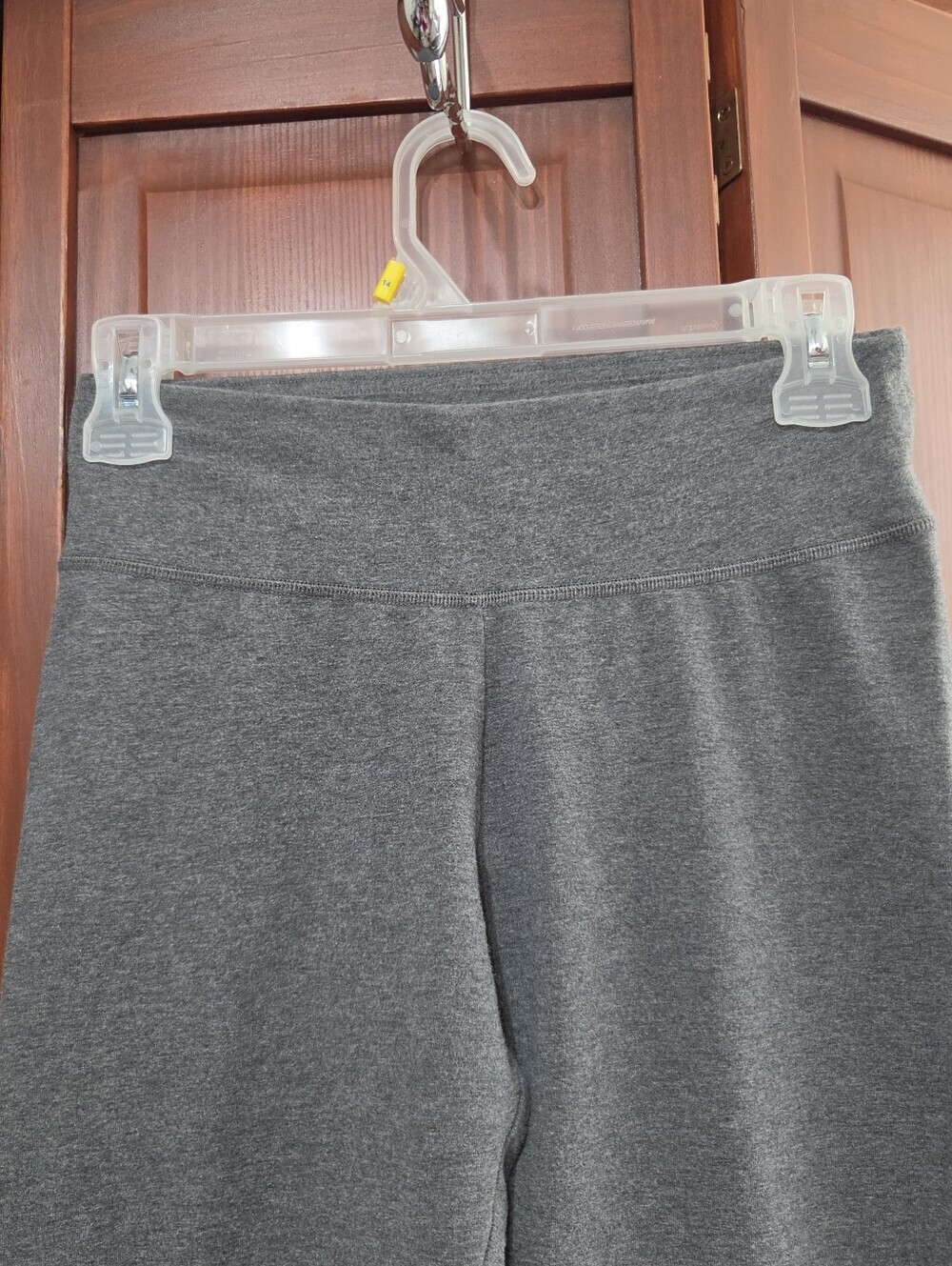 Aerie High Waisted Gray Casual Athletic Workout Skinny Leggings Medium Short - Picture 2 of 8